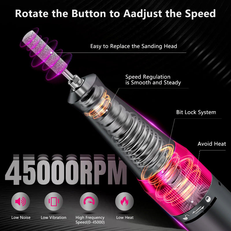 Professional Rechargeable Nail Polisher