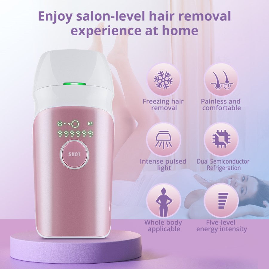 IPL Laser Permanent Portable Hair Removal Device Home Handle