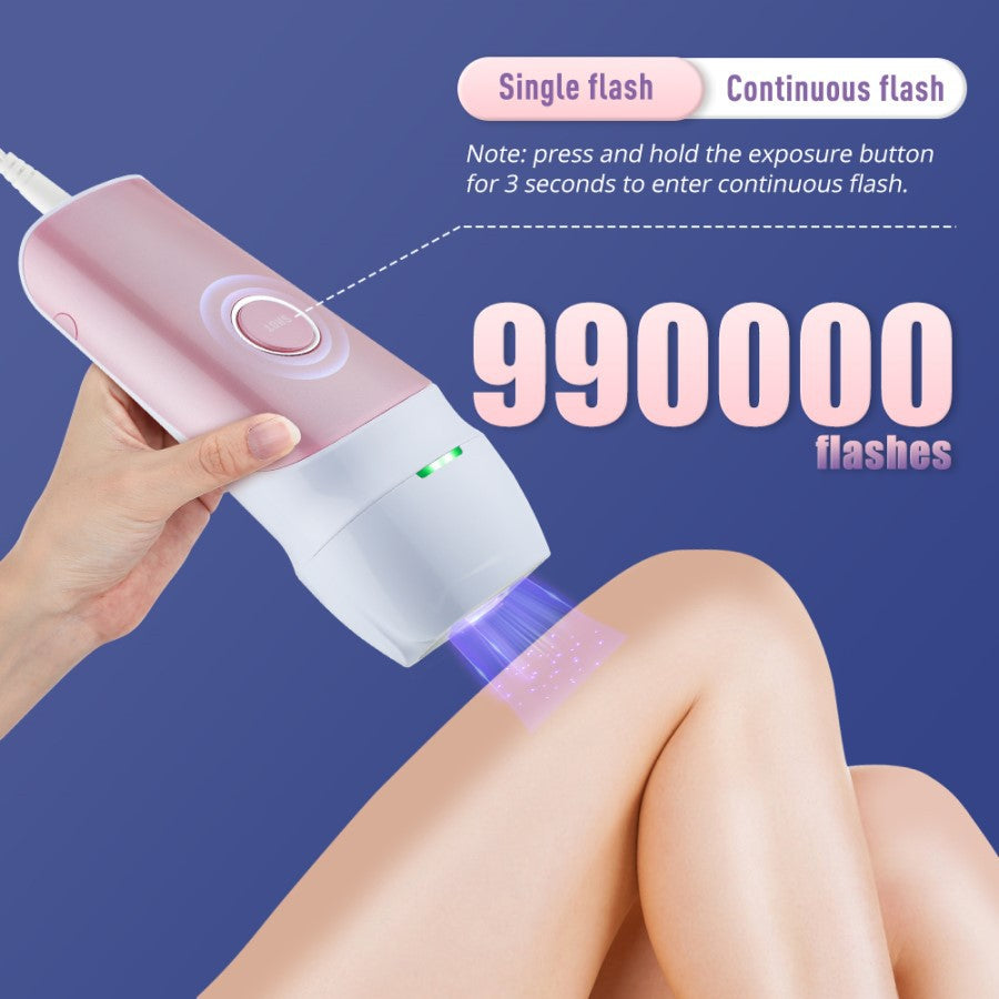 IPL Laser Permanent Portable Hair Removal Device Home Handle